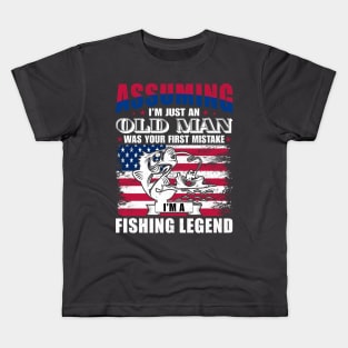 Fishing Legend Kids T-Shirt